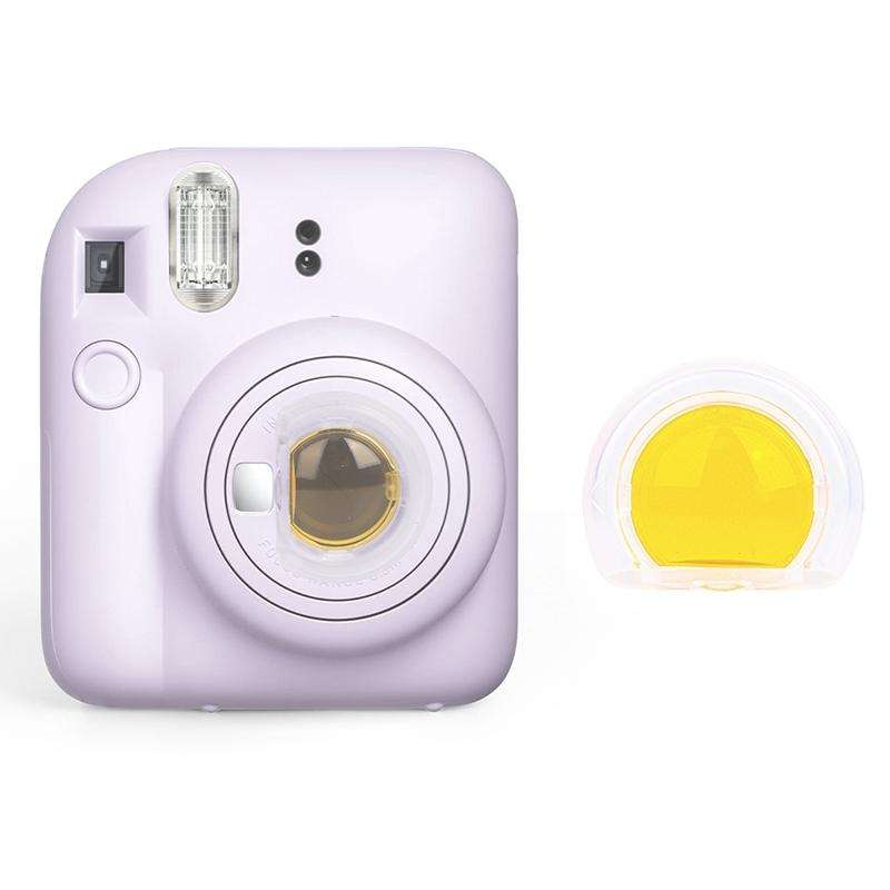 For Fujifilm Instax mini 12 4-in-1 Jelly Four Colors Camera Filter