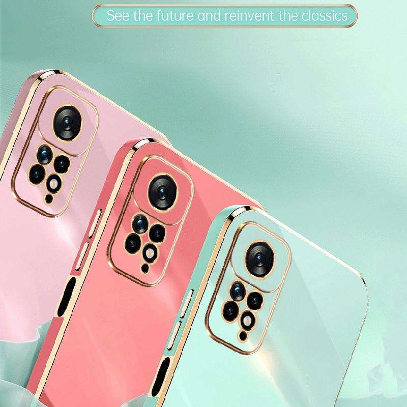 For Xiaomi Redmi Note 11 Pro 4G/5G Foreign XINLI Straight Edge 6D Electroplate TPU Phone Case(Che...
