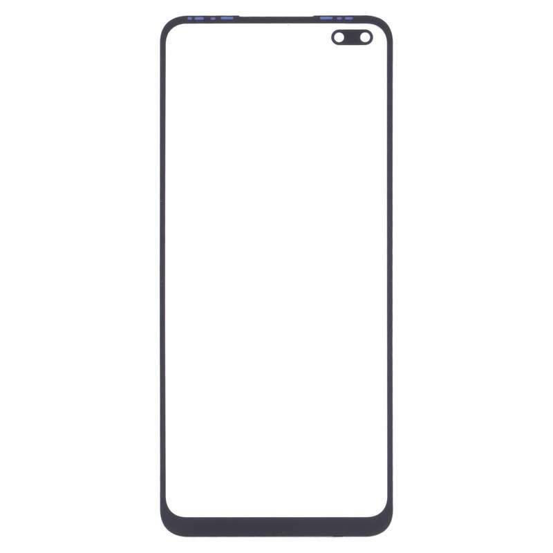For Infinix Note 8 X692 5pcs Front Screen Outer Glass Lens