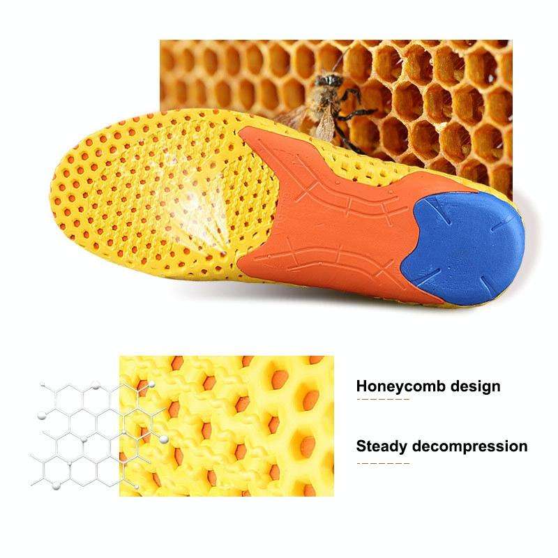 1 Pair 078 Thicken Breathable Shockproof Sports Insole Shoe-pad, Size:225-230mm