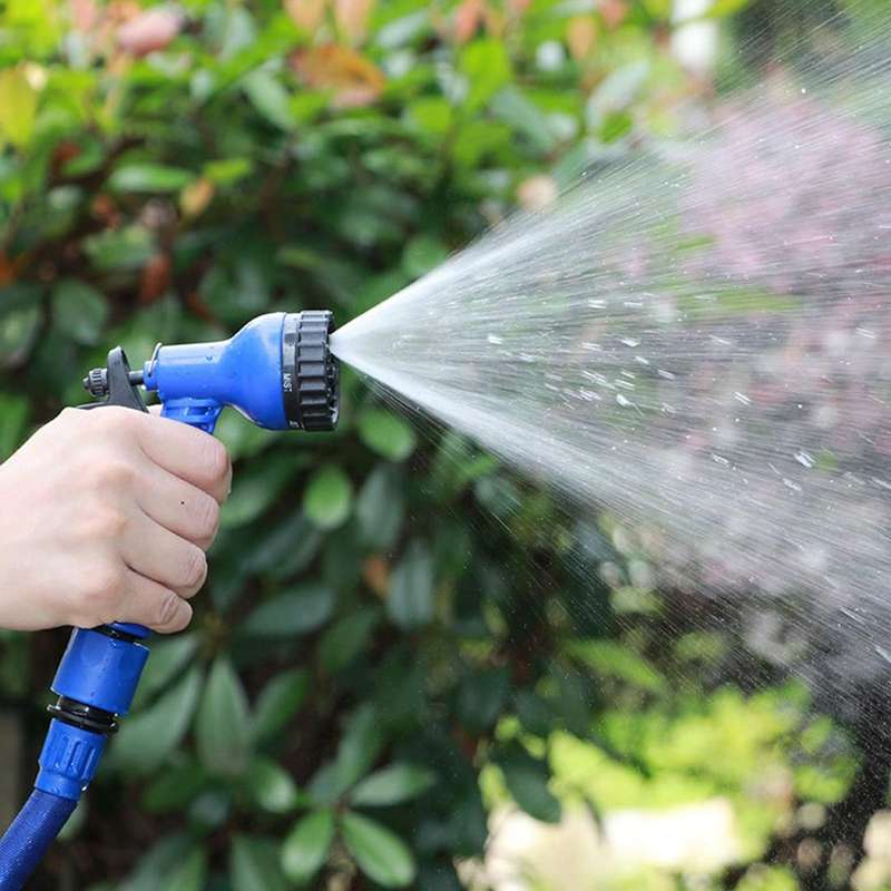 Durable Flexible Dual-layer Water Pipe Water Hose, Length: 2.5m -7.5m (US Standard)(Blue)