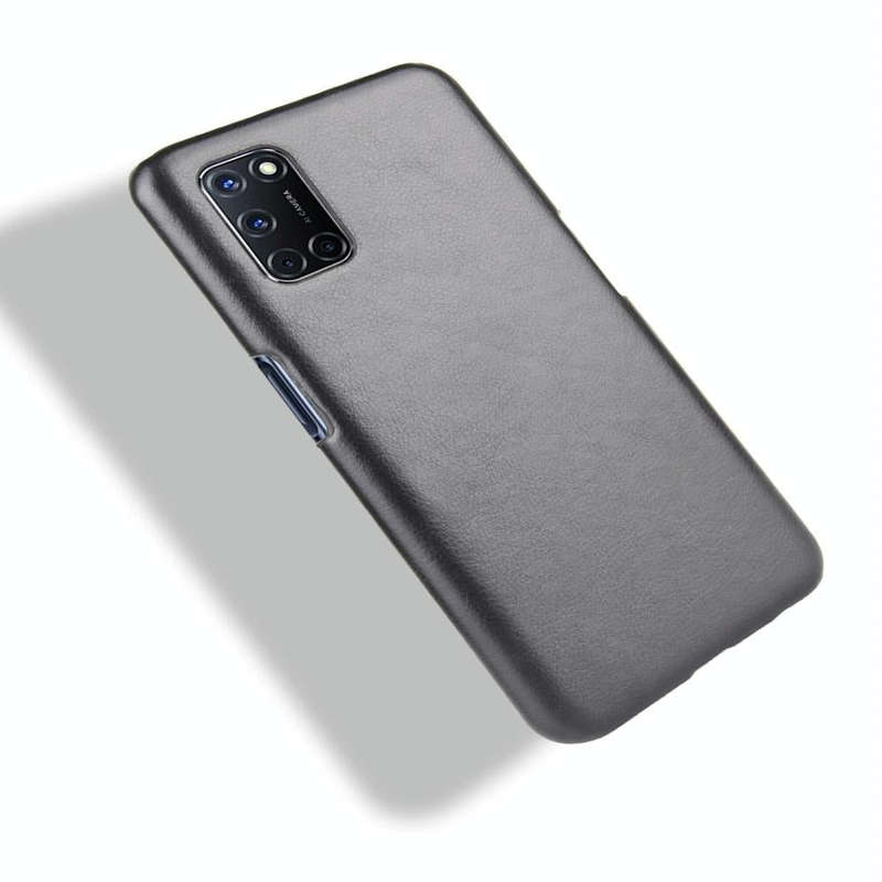 For Oppo A92/A52/A72 Shockproof Litchi Texture PC + PU Case(Black)