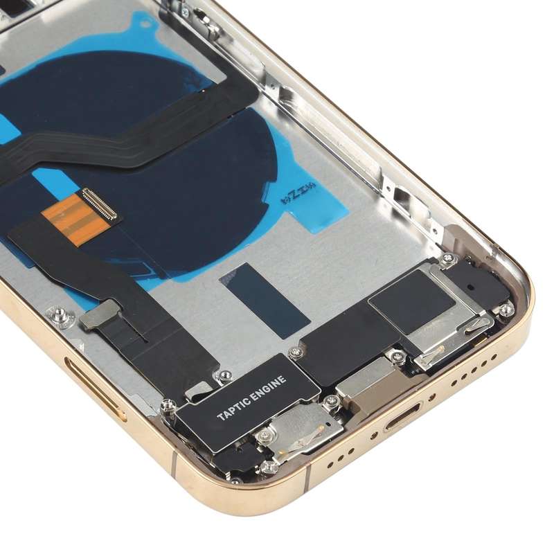 Battery Back Cover Assembly (with Side Keys & Speaker Ringer Buzzer & Motor & Camera Lens & Card ...