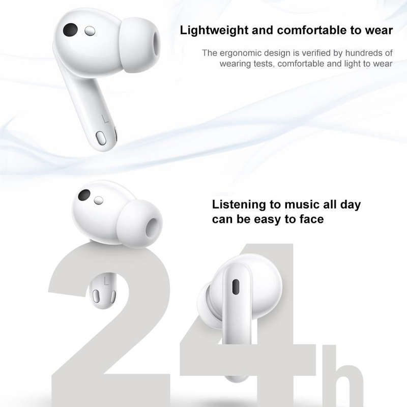 Original Honor Earbuds 3 Pro TWS Noise Reduction Body Temperature Detection Bluetooth Earphone(Wh...