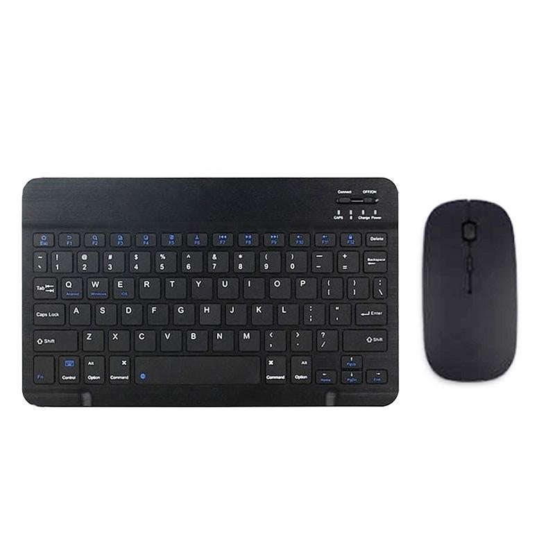 YS-001 7-8 inch Tablet Phones Universal Mini Wireless Bluetooth Keyboard, Style:with Bluetooth Mo...