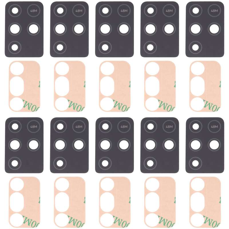 For Infinix Note 10 X693 10pcs Back Camera Lens