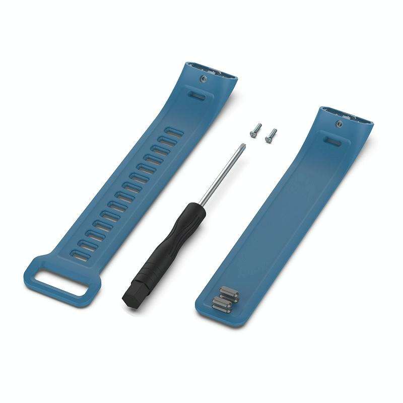 For Huawei Band 2 Pro / Band 2 / ERS-B19 / ERS-B29 Sports Bracelet Silicone Watch Band(Midnight B...