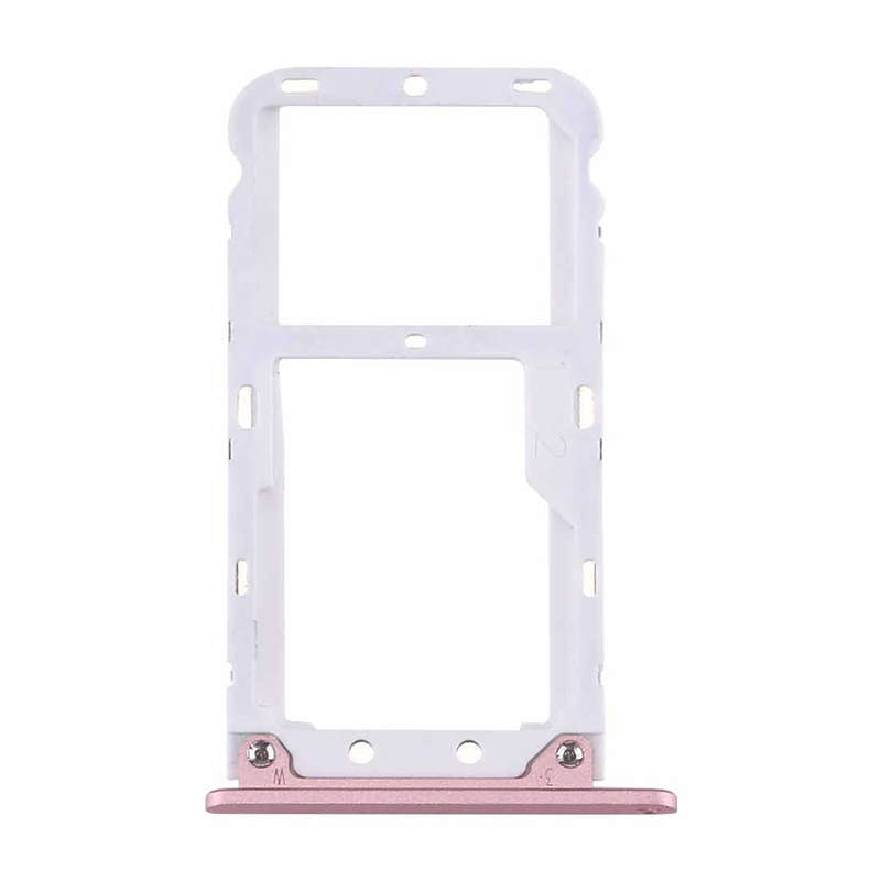 For Xiaomi Mi 5X / A1 SIM & SIM / TF Card Tray(Rose Gold)