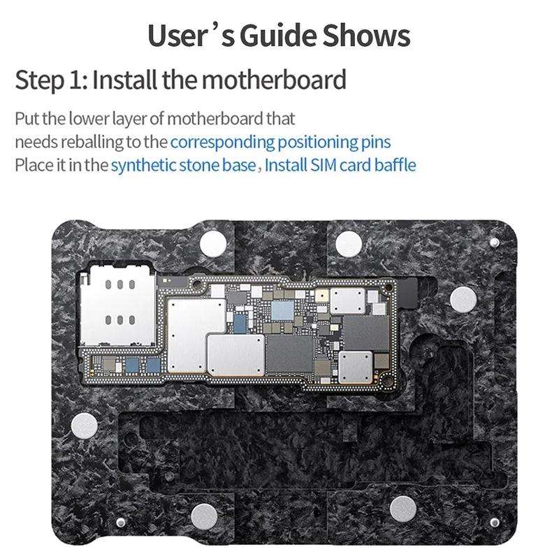 Qianli Magnetic Middle Layer BGA Reballing Platform For iPhone 14 Series