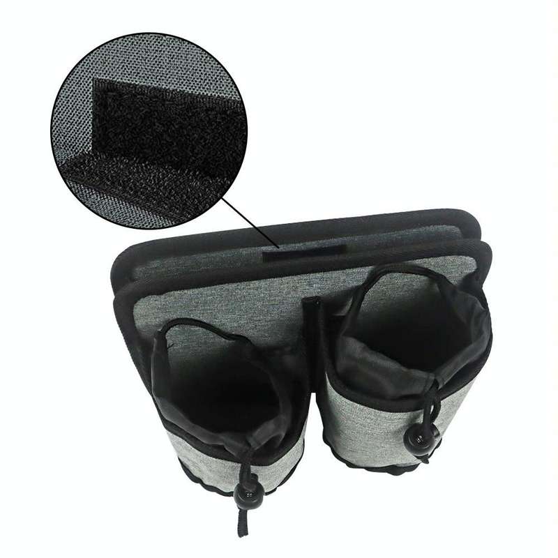 Luggage Travel Cup Holder Travel Beverage Storage Rack(Gray)