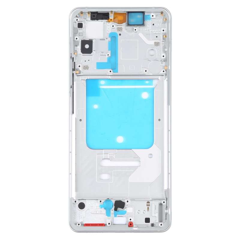 For vivo iQOO 7 Original Front Housing LCD Frame Bezel Plate (Silver)