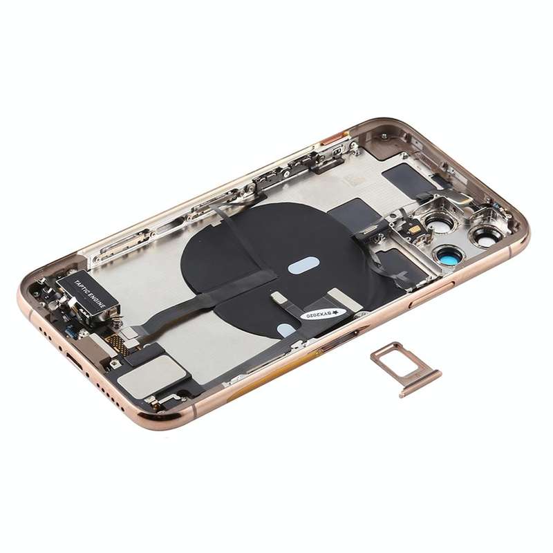 Battery Back Cover Assembly (with Side Keys & Power Button + Volume Button Flex Cable & Wireless ...