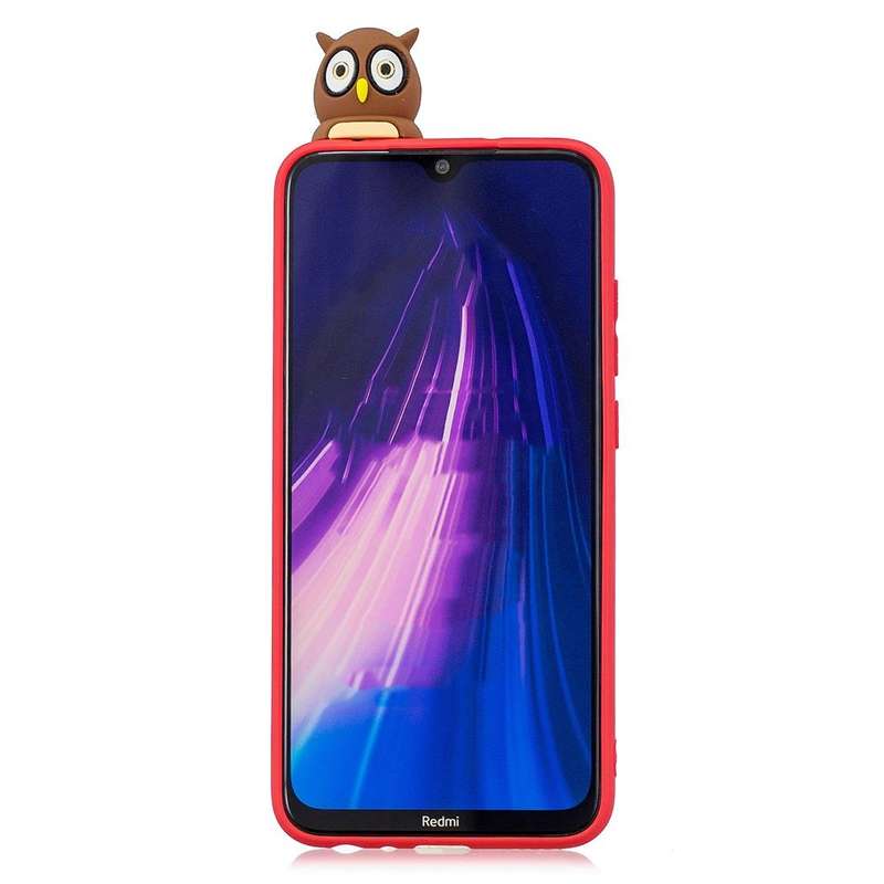 For Xiaomi Redmi Note 8 Pro Shockproof Cartoon TPU Protective Case(Panda)