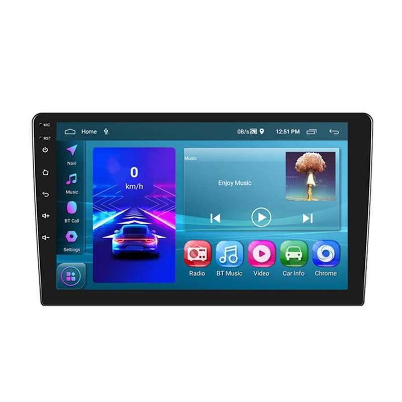 A3195 9 Inch Car Android Large Screen Navigation Central Control Screen 2+32G Player with CarPlay...