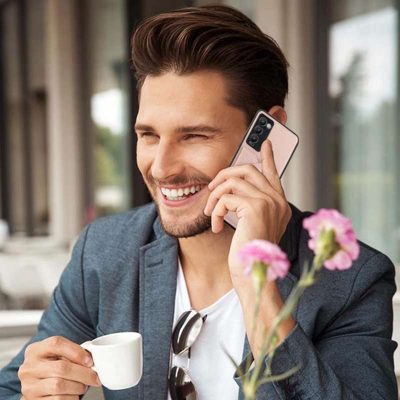 For Tecno Camon 18 Skin Feel PU + TPU + PC Phone Case(Rose Gold)