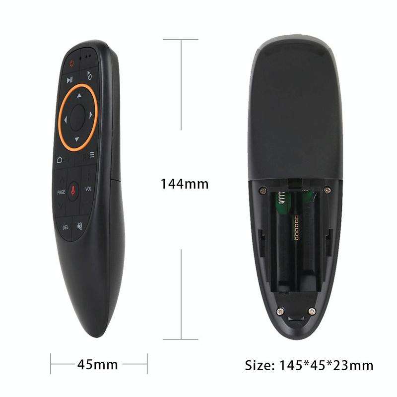 Intelligent Voice Remote Control With Learning Function, Style: G10S Pro BT Dual Mode