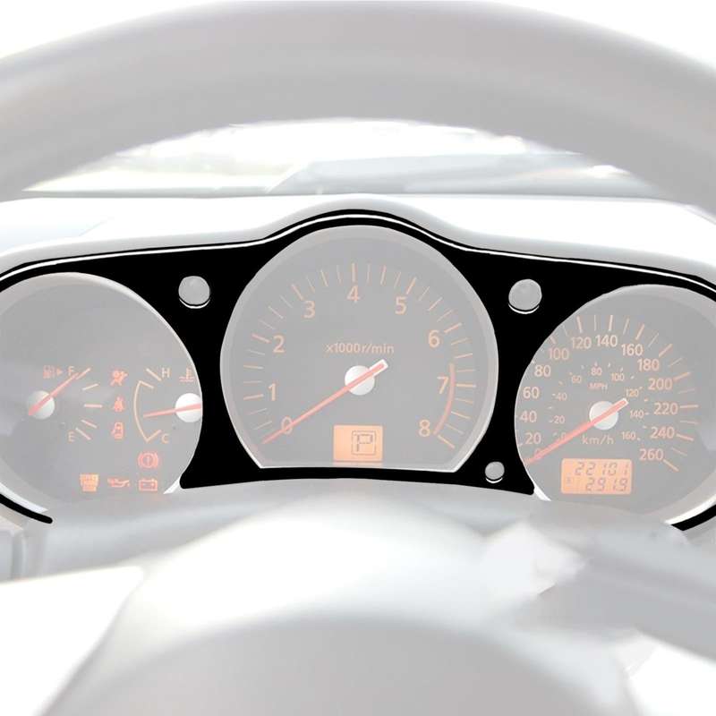 For Nissan 350Z 2003-2009 Car Speedometer Surround Decorative Stickers, Left and Right Drive Univ...