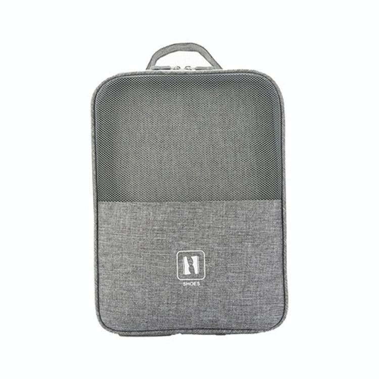 Multifunctional Travel Shoe Storage Bag Portable Multi-layer Shoe Box(Grey)