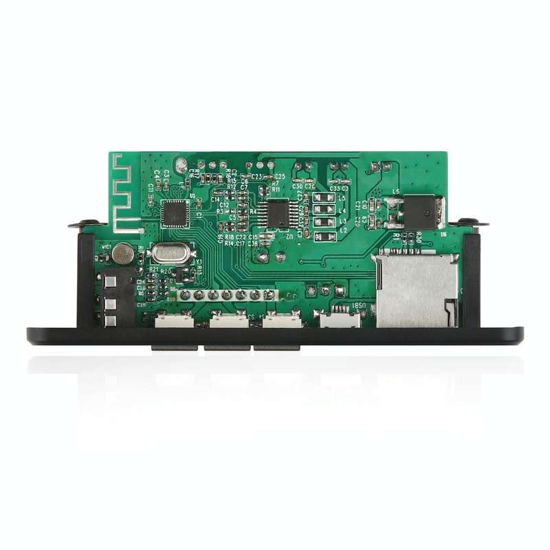 811BT 12V 2 x 20W Amplifier Bluetooth MP3 Decoding Board(Black)