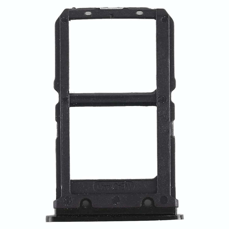 For Vivo X23 2 x SIM Card Tray (Black)