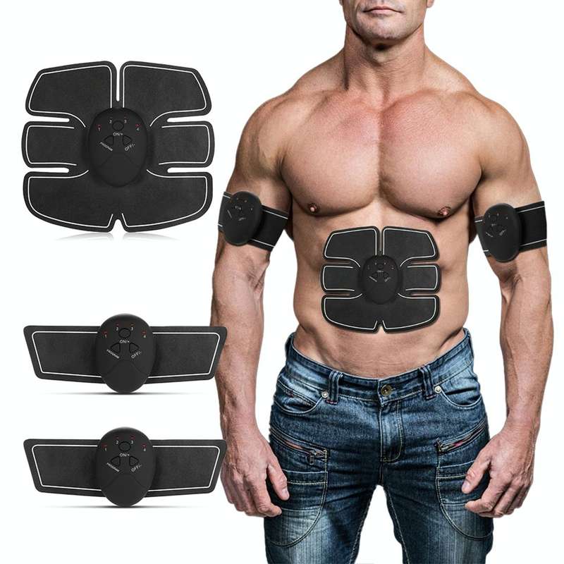 Intelligent Shaping System EMS Body Toning Electrode Kit Muscle Stimulator Home Fitness Training ...