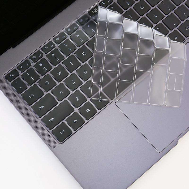 For Huawei MateBook X Pro (2019 / 2020) Transparent and Dustproof TPU Laptop Keyboard Protective ...