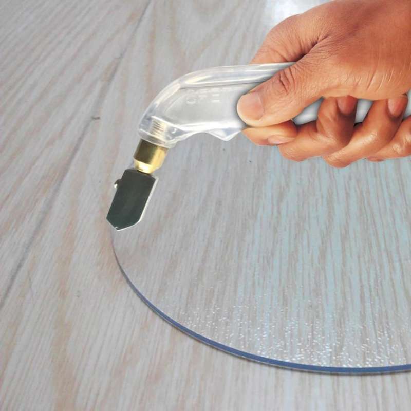 Professional Oil-filled Tungsten Carbide Bottle Glass Cutting Machine, Random Color Delivery