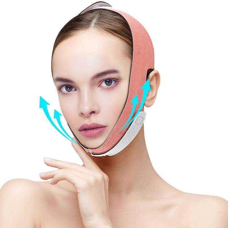 V Face Correction Firming Lift Face-lifting Belt, Specification: Colorful Box(Graphene 1st Genera...