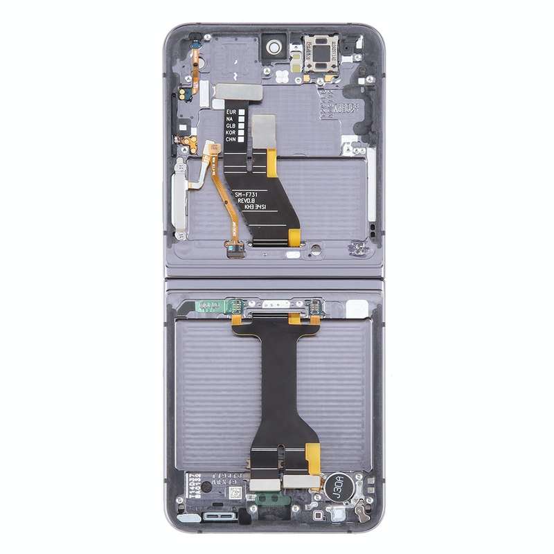For Samsung Galaxy Z Flip5 SM-F731 Original LCD Screen Digitizer Full Assembly with Frame (Black)