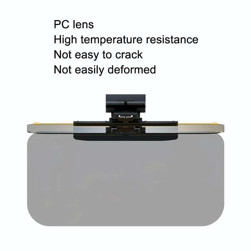 SHUNWEI Car Anti High Beam Visor Night Vision Glasses, Style: Day and Night Use