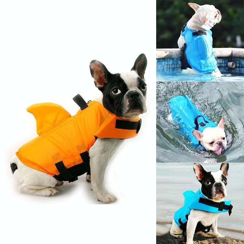 Summer Pet Life Jacket Dog Safety Clothes Dogs Swimwear Pets Safety Swimming Suit, Size:XL(Yellow)