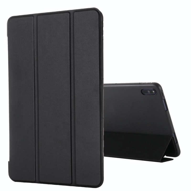 For Huawei MatePad 11 (2021) GEBEI Shockproof Horizontal Flip Leather Case with Three-folding Hol...