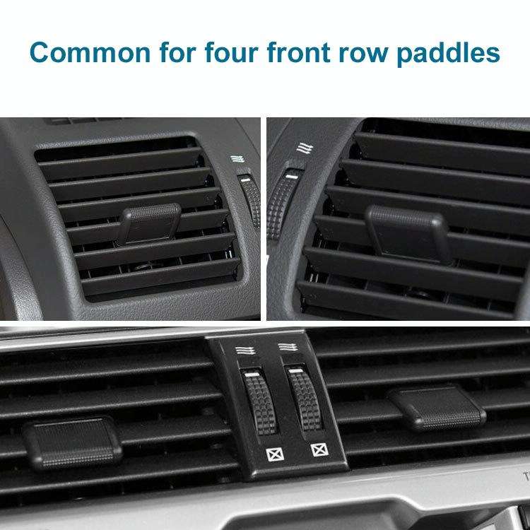 Car Air Conditioning Exhaust Switch Paddle for Toyota Prado 2010-2017(Brown)