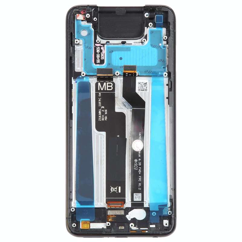 OEM LCD Screen for Asus Zenfone 6 ZS630KL I01WD Digitizer Full Assembly with FrameBlack)