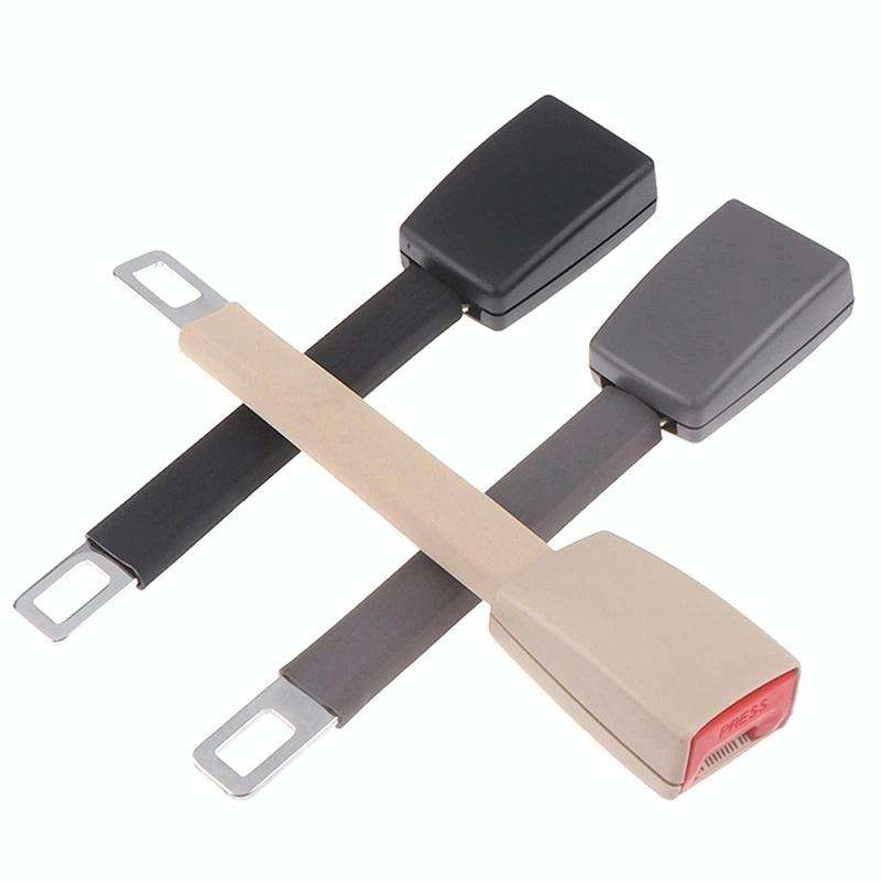 25cm Car Seat Belt Extension Snap Button, Color: Black