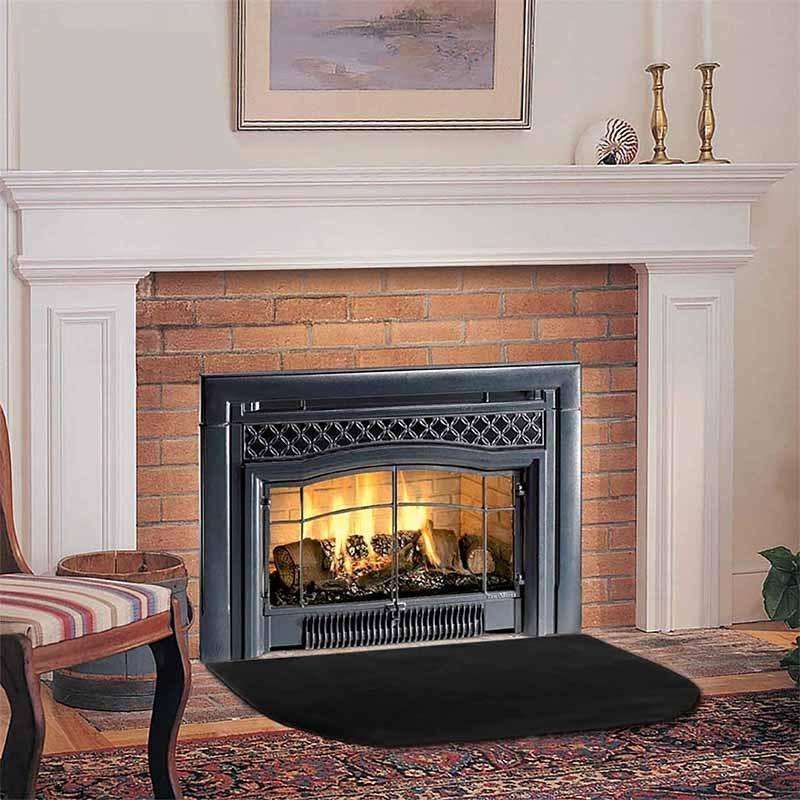 Fireplace Fireproof Mat Flame Retardant Fiberglass Insulation Blanket 100 x 150cm