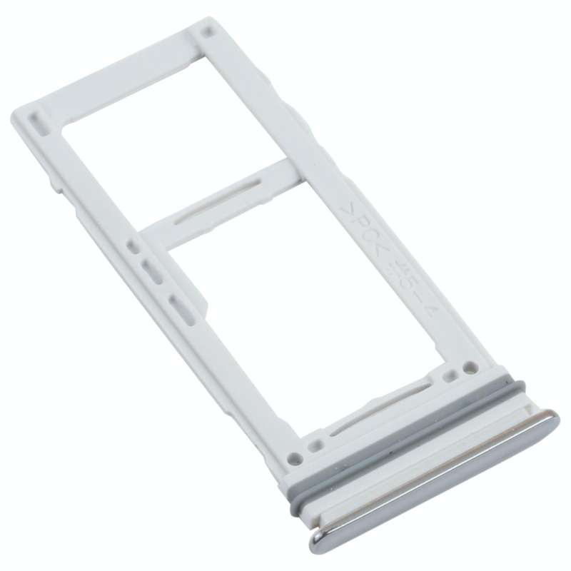 For Samsung Galaxy A52S 5G SM-A528 SIM Card Tray + SIM Card Tray / Micro SD Card Tray (Silver)