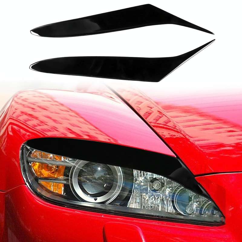 Car ABS Light Eyebrow For Mazda RX-8 2004-2008