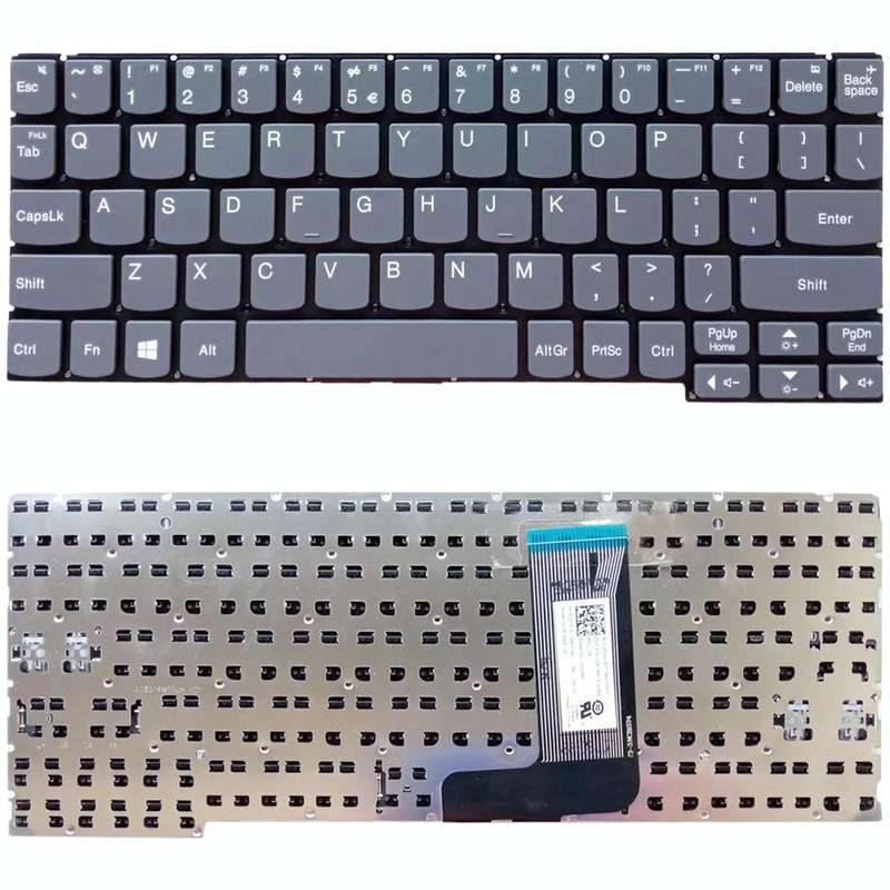 For Lenovo Ideapad D330 D335 D330-10IGM US Version Keyboard (Grey)