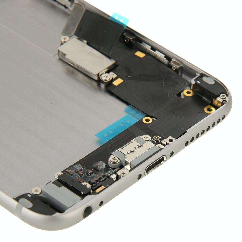 Full Housing Back Cover for iPhone 6 Plus(Grey)