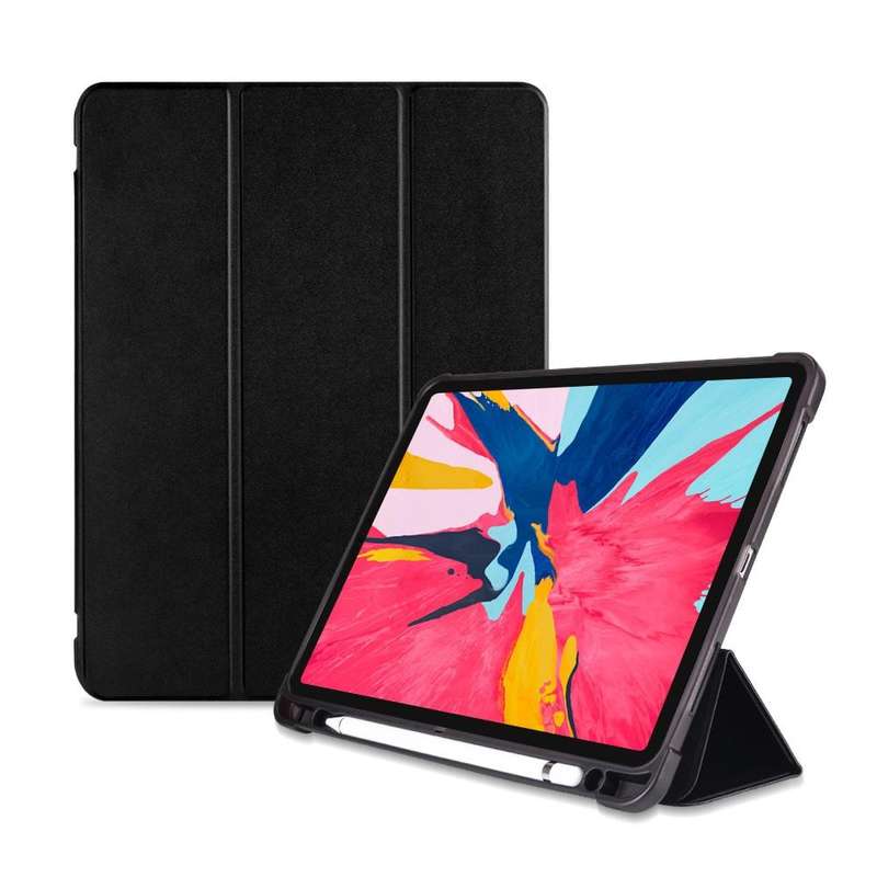 Three-folding Shockproof TPU Protective Case for iPad Pro 11 inch (2018) / (2020), with Holder & ...