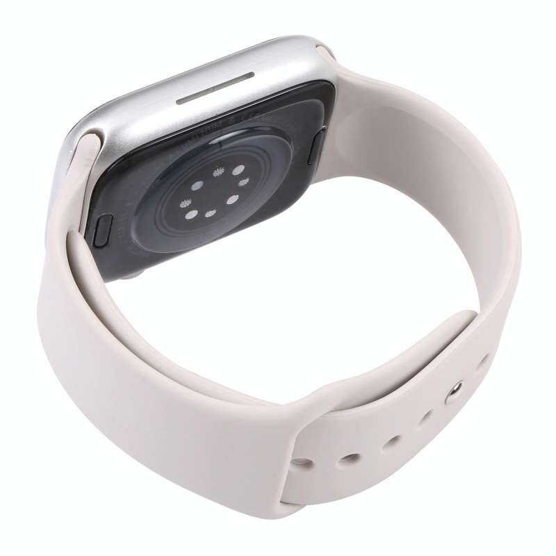 For Apple Watch Series 8 45mm Black Screen Non-Working Fake Dummy Display Model(Starlight)