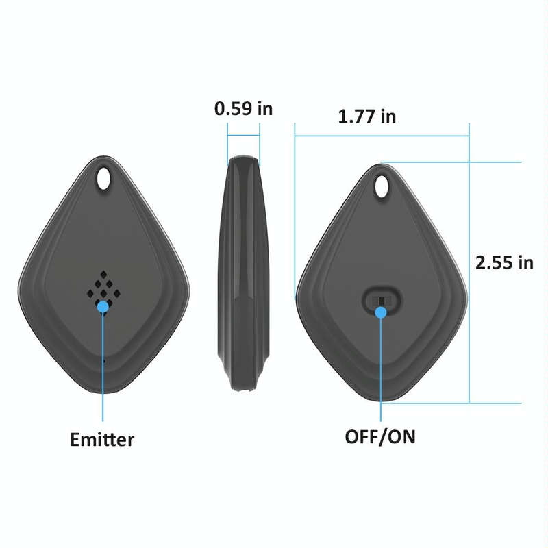 Outdoor Mosquito Repellent Portable Ultrasonic Insect Repellent Insecticide USB Charging Intellig...