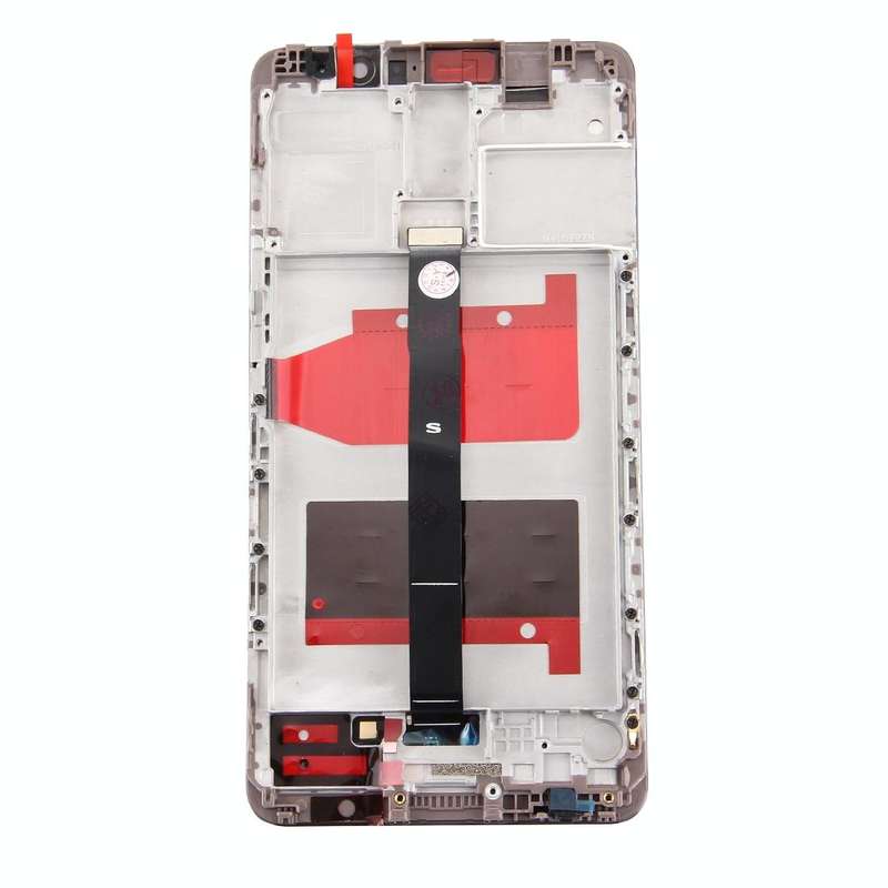 OEM LCD Screen for Huawei Mate 9 Digitizer Full Assembly with Frame(Mocha Gold)