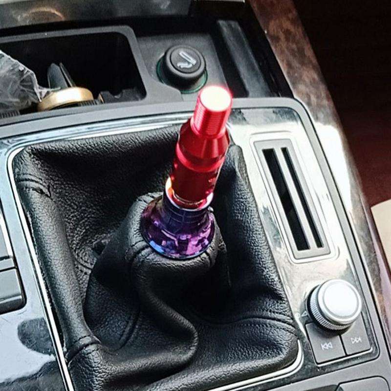 Car Threaded Shifter Gear Shift Knob Adapter 12 x 1.25 (Blue)