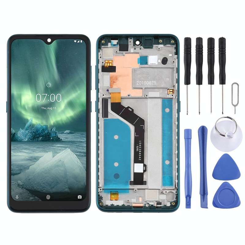 TFT LCD Screen for Nokia 6.2 TA-1198 TA-1200 TA-1187 TA-1201 Digitizer Full Assembly with Frame (...