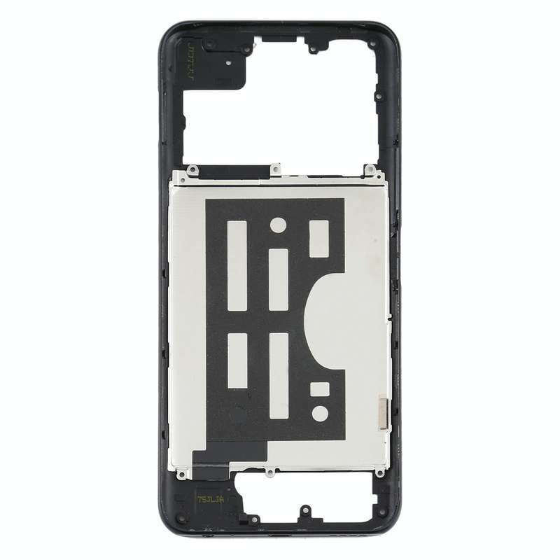 For Vivo Y70s Middle Frame Bezel Plate(Black)