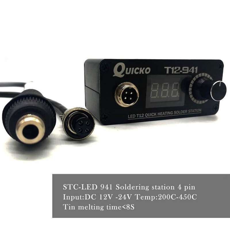 MINI T12-941 LED Soldering Station Electronic Welding Iron Portable Welding Tool