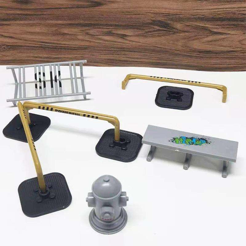 Mini Finger Bike Bicycle Finger Skateboards Skate Ramp Parts Set(CDH-8)