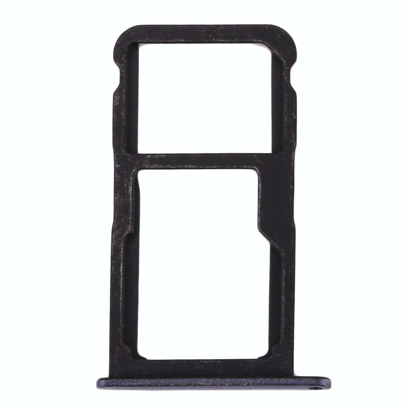 For Huawei Honor 8 Lite / P8 Lite 2017 SIM Card Tray & SIM / Micro SD Card Tray(Blue)